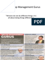 India's Top Management Gurus