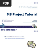 MS Project Tutorial PDF