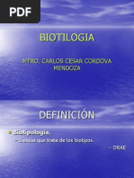 BIOTIPOLOGIA