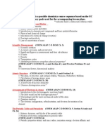 Chemistry Course Outline