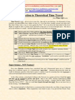 Introduction To Theorethical Time Travel