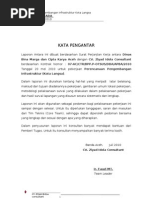 Laporan Antara - Kata Pengantar, Daftar Isi