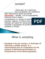 6-What Is Sample