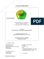 Silabus Pengantar Ilmu Farmasi New