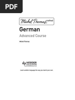 Advanced German