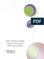 GSM Controlled Automatic Irrigation System Using 8051 Microcontroller Original