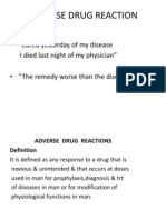 Adverse Drug Effects