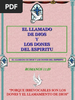 El LLamado de Dios y Los Dones