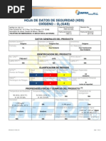 Hoja de Datos de Seguridad (INFRA)