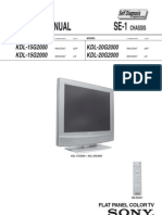 Sony kdl-15-20g2000 CH Se-1 SM PDF