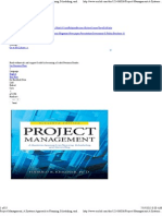 Project Management A Systems Approach To Planning, Scheduling, and Controlling