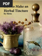 How To Make An Herbal Tinture