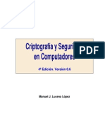 Criptografía y Seguridad en Computadores.