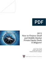 Belgium Private Equity Financing