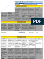 2012 2013 Quarter 2 5th Grade Math Rubric