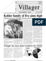 Kohler Family of Five Aims High: Villager