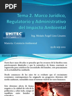 Tema 2, Marco Regulatorio, Normativo y Administrativo