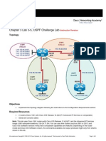 Chapter 3 Lab 3-5, OSPF Challenge Lab: Topology