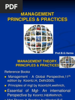 Management and Principles For Quantity Surveyor