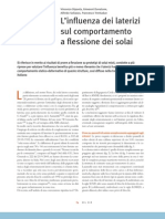 L'influenza Dei Laterizi Sul Comportamento A Flessione Dei Solai