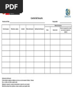 Formato Control Del Descarte