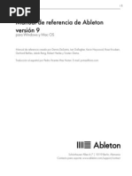 User Manual Spanish Ableton 9