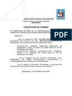 CERTIFICADOS