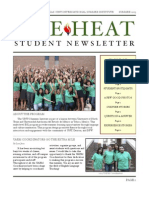 2013 UNT-I Summer Institute Newsletter: The Heat