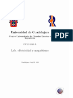 Reporte 6 Laboratorio de Electricidad y Magnetismo.