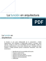 La Función en Arquitectura