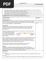 Lesson Plan Limits of Accuracy