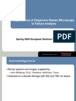 Applications of Dispersive Raman Microscopy To Failure Analysis