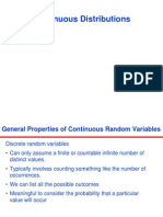 Continuous Distributions