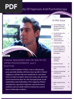 National College of Hypnosis & Psychotherapy e Journal Spring 2012