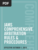 JAMS Comprehensive Arbitration Rules-2010 PDF