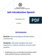 3 Self Introduction