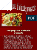 Semipreparate Din Fructe Proaspete