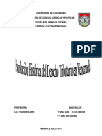 Evolución Histórica Del Derecho Tributario en Venezuela