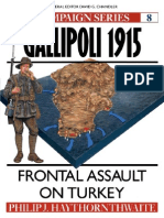 Osprey - Campaign - Gallipoli 1915