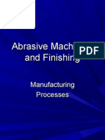 Abrasive Machining and Finishing