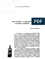 MANTEGA CelsoFurtado e o Pensamento Economico Brasileiro