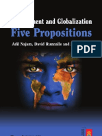 Najam, Adil, David Runnalls & Mark Halle 2007 'Environment and Globalization - Five Propositions' (IISD) International Institute For Sustainable Development (48 PP.)