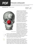 El Honesto Embaucador - Opinión - EL PAÍS