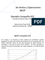 Planeacion de Ventas y Operaciones - S OP - Ejemplo Vollmann