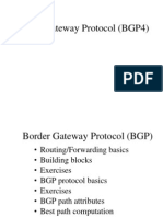 Border Gateway Protocol (BGP4)