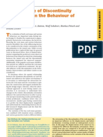 The Influence of Discontinuity Orientation On The Behaviour of Tunnels