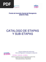 Guía de Costos No 5-Parte 2.-Catalogo de Etapas y Sub-Etapas