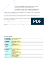 ICT Project Management Status Checklist.