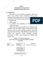 Pemeliharaan Fasilitas Produksi Maintenance