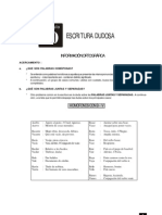 10 Escritura Dudosa PDF